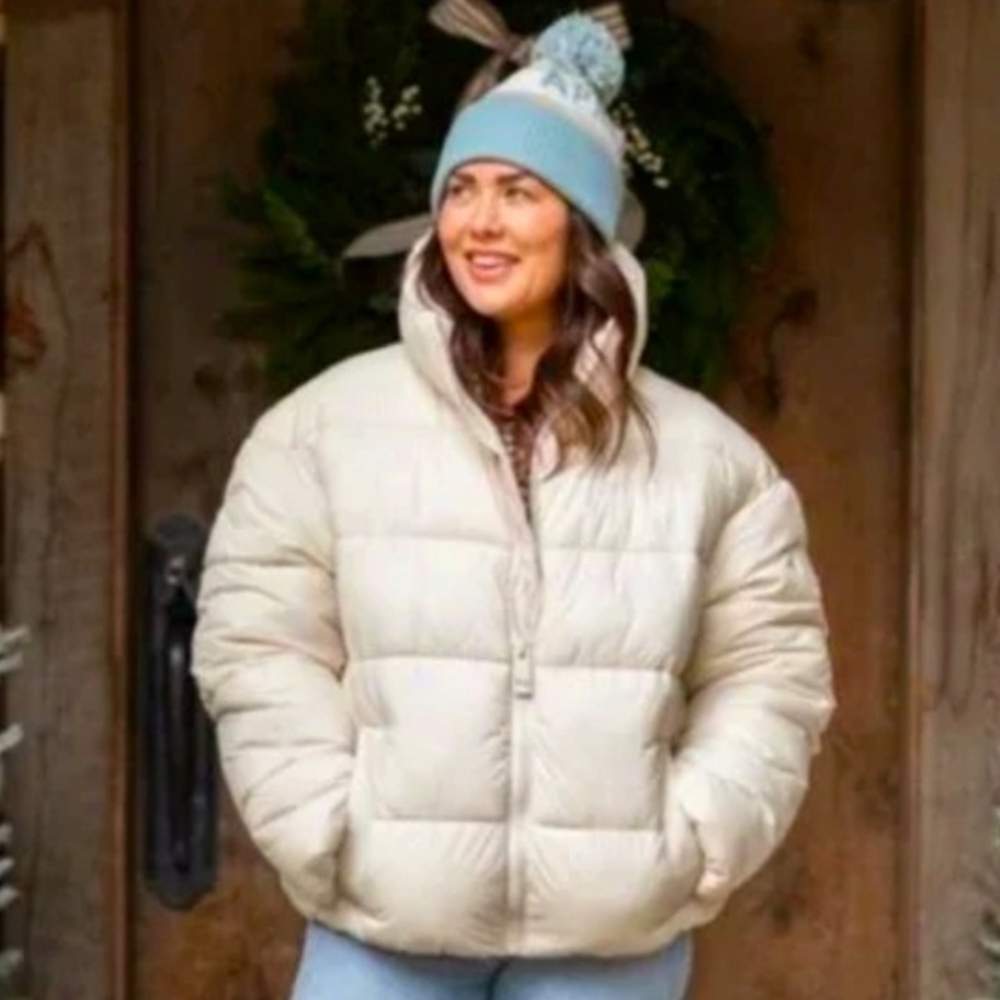Noize Avalon Puffy Coat Women's XL Cream